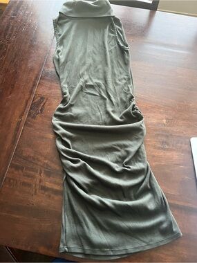 halter neck full sleeve dress Halterneck Long Sleeve Backless Hip Dress